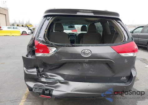 2012 Toyota Sienna Le 7 Passenger from USA, damaged, VIN 5TDJK3DCXCS045842